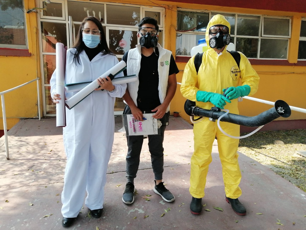 Sanitizando Casa Betti por cuarta ocasión