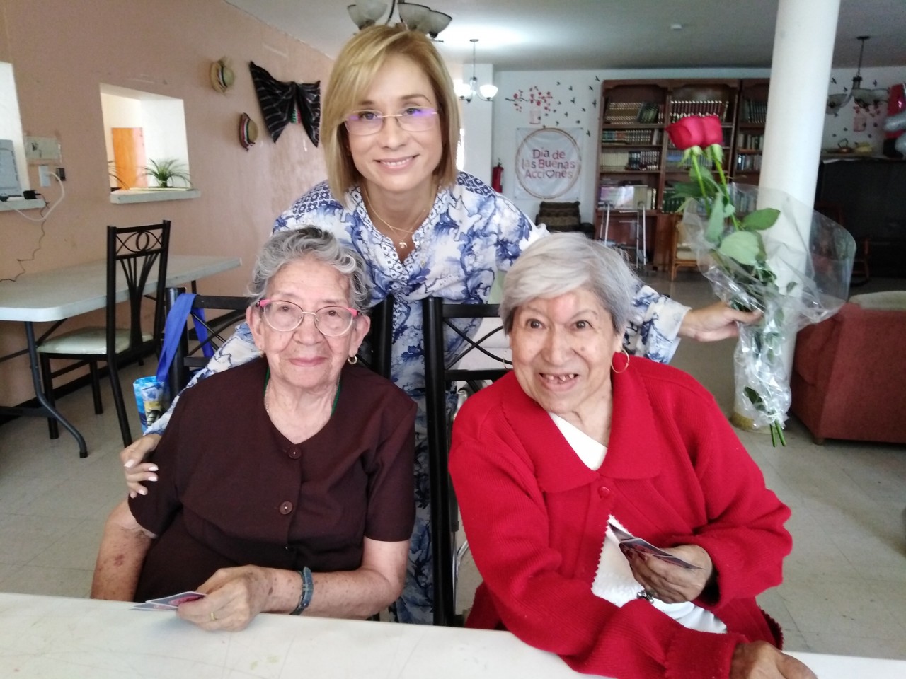 Una sonrisa y un ramo de rosas de Raquel